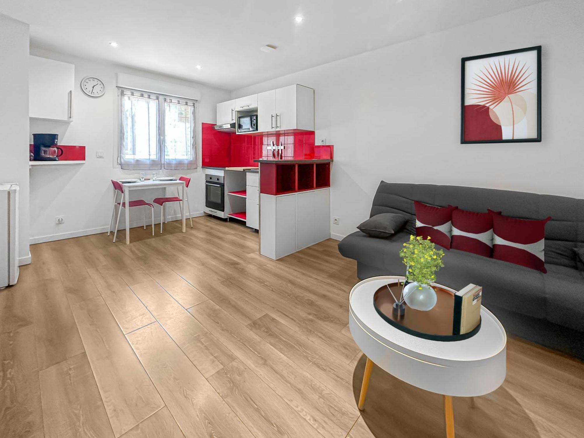 maison meublé 35m² Leyment Exterior foto